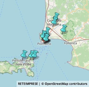 Mappa Via XX Settembre, 57025 Piombino LI, Italia (8.20923)