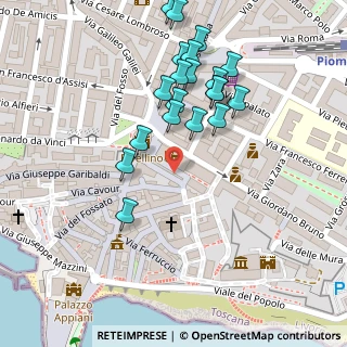 Mappa Via XX Settembre, 57025 Piombino LI, Italia (0.13)