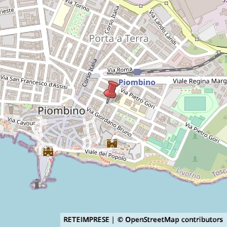 Mappa Via Francesco Ferrer, 48, 57025 Piombino, Livorno (Toscana)