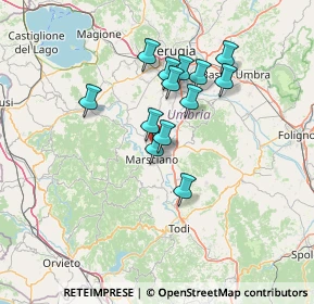 Mappa Zona industriale loc. torre sapienza, 06055 Marsciano PG, Italia (11.49923)