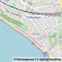 Mapa Follonica