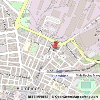 Mappa Via Antonio da Piombino,  13, 57025 Piombino, Livorno (Toscana)
