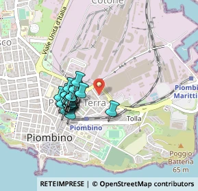 Mappa Via Landino Landi, 57025 Piombino LI, Italia (0.361)