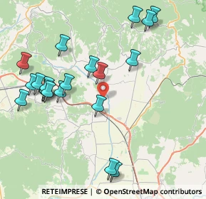 Mappa Strada Provinciale Castellaccia, 58023 Roccastrada GR, Italia (9.4645)