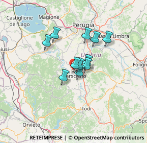 Mappa , 06055 Marsciano PG, Italia (9.03455)