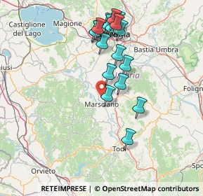 Mappa , 06055 Marsciano PG, Italia (15.577)