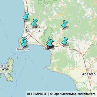 Mappa Via Spinelli, 58022 Follonica GR, Italia (10.42091)