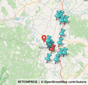 Mappa Vocabolo Madonna delle Vigne, 06055 Marsciano PG, Italia (6.40438)