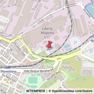 Mappa Portineria Magona, 57025 Piombino LI, Italia, 57025 Piombino, Livorno (Toscana)