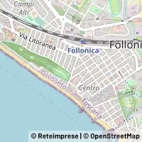 Mapa Follonica