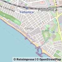 Kaart Follonica