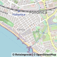 Kaart Follonica