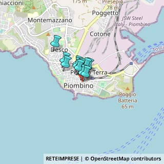 Mappa Piazza Giuseppe Verdi, 57025 Piombino LI, Italia (0.355)