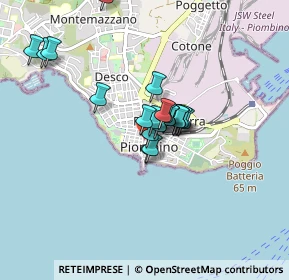 Mappa Via Cesare Battisti, 57025 Piombino LI, Italia (0.624)