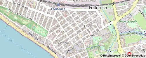 Mappa Follonica