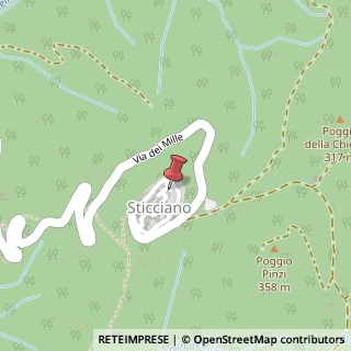 Mappa Via del Bersagliere, 7/9, 58036 Roccastrada, Grosseto (Toscana)