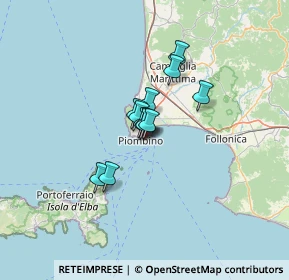 Mappa Località Tolla Bassa, 57025 Piombino LI, Italia (7.4325)