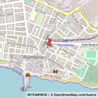Mappa Via Andrea Costa,  14, 57025 Piombino, Livorno (Toscana)