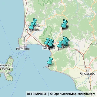Mappa Via Piave, 58022 Follonica GR, Italia (10.20105)