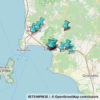 Mappa Via IV Novembre, 58022 Follonica GR, Italia (8.6885)