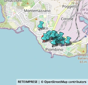 Mappa 57125 Piombino LI, Italia (0.496)