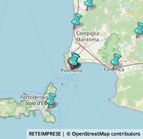 Mappa Via Giacomo Leopardi, 57025 Piombino LI, Italia (23.80583)