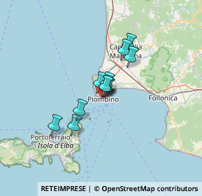 Mappa Viale Giovanni Amendola, 57025 Piombino LI, Italia (8.51455)