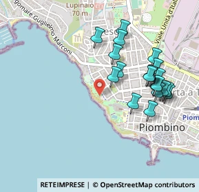 Mappa Viale Giovanni Amendola, 57025 Piombino LI, Italia (0.4965)