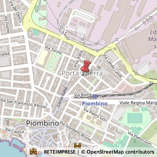 Mappa Via Carlo Pisacane, 64, 57025 Piombino, Livorno (Toscana)