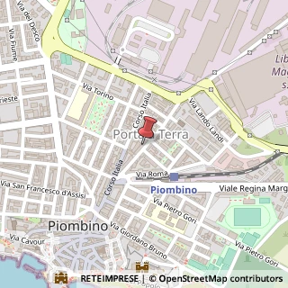 Mappa Via Carlo Pisacane, 57A, 57025 Piombino, Livorno (Toscana)