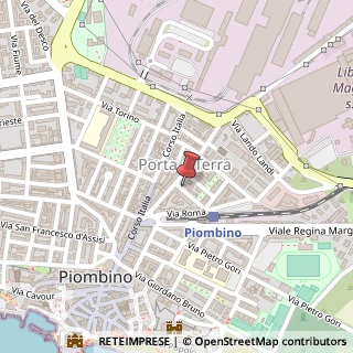 Mappa Via Marco Polo, 1, 57025 Piombino, Livorno (Toscana)