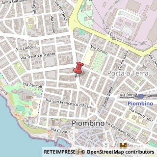 Mappa Viale della Repubblica, 19G, 57025 Piombino, Livorno (Toscana)