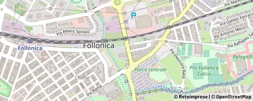 Mappa Follonica