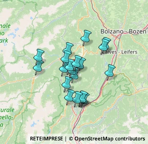 Mappa Via Don Mani, 38010 Coredo TN, Italia (9.8425)