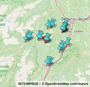 Mappa Via Trento, 38010 Coredo TN, Italia (11.2465)