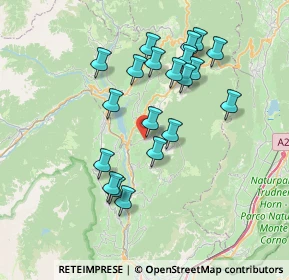 Mappa Via Trento, 38010 Coredo TN, Italia (6.7215)