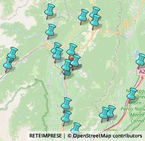 Mappa Via Trento, 38010 Coredo TN, Italia (9.084)