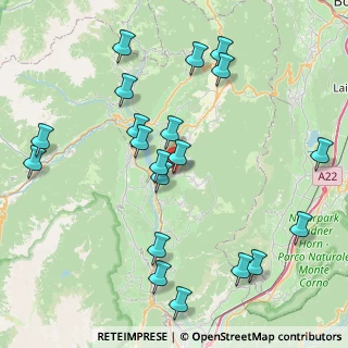Mappa Via Brunetta, 38012 Coredo TN, Italia (9.0995)