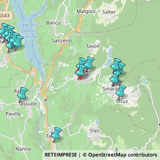 Mappa Via Brunetta, 38012 Coredo TN, Italia (2.84)