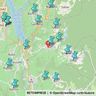 Mappa Via Brunetta, 38012 Coredo TN, Italia (2.95471)