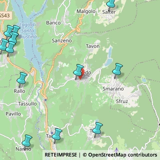 Mappa Via Brunetta, 38012 Coredo TN, Italia (3.47083)