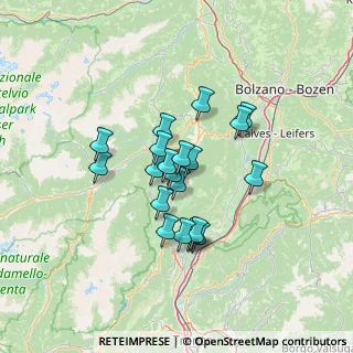 Mappa Via Brunetta, 38012 Coredo TN, Italia (9.8295)