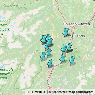 Mappa Via Brunetta, 38012 Coredo TN, Italia (10.0745)