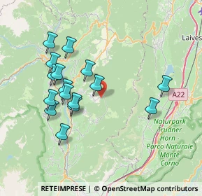 Mappa Via Credai, 38010 Sfruz TN, Italia (7.05688)