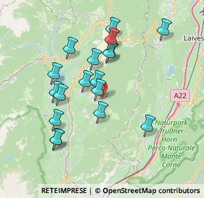 Mappa Via Credai, 38010 Sfruz TN, Italia (6.76444)