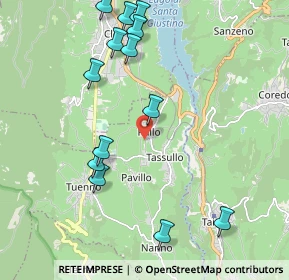 Mappa Rallo, 38010 Tassullo TN, Italia (2.27077)