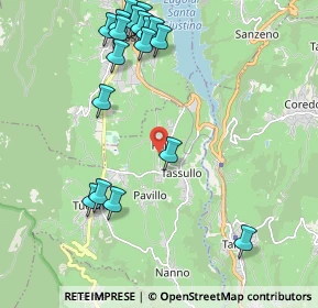 Mappa Rallo, 38010 Tassullo TN, Italia (2.40778)