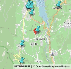 Mappa Rallo, 38010 Tassullo TN, Italia (2.62846)