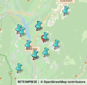 Mappa Via Roma, 38010 Coredo TN, Italia (3.49333)