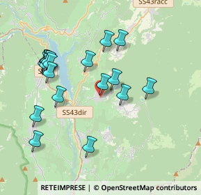 Mappa Via Roma, 38010 Coredo TN, Italia (3.8805)